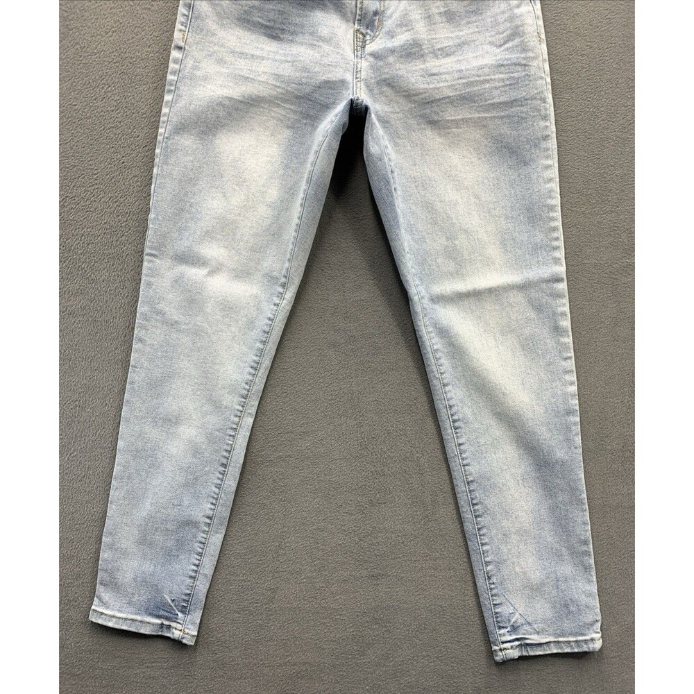 Rue 21 Denim Jeans Men's Size 30X30 Sky Blue Slim Taper Supreme Flex - Picture 11 of 16